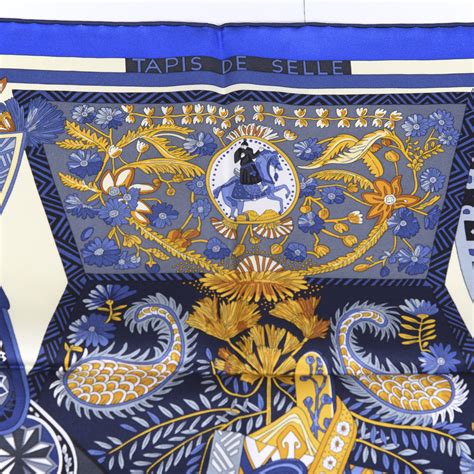 hermes tapis de selle scarf